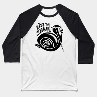 Kiss the Snail Baseball T-Shirt